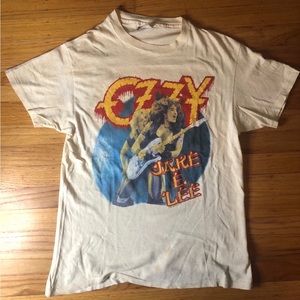 Rare Vintage Ozzy Osbourne 1984 Jake E Lee Tour Shirt